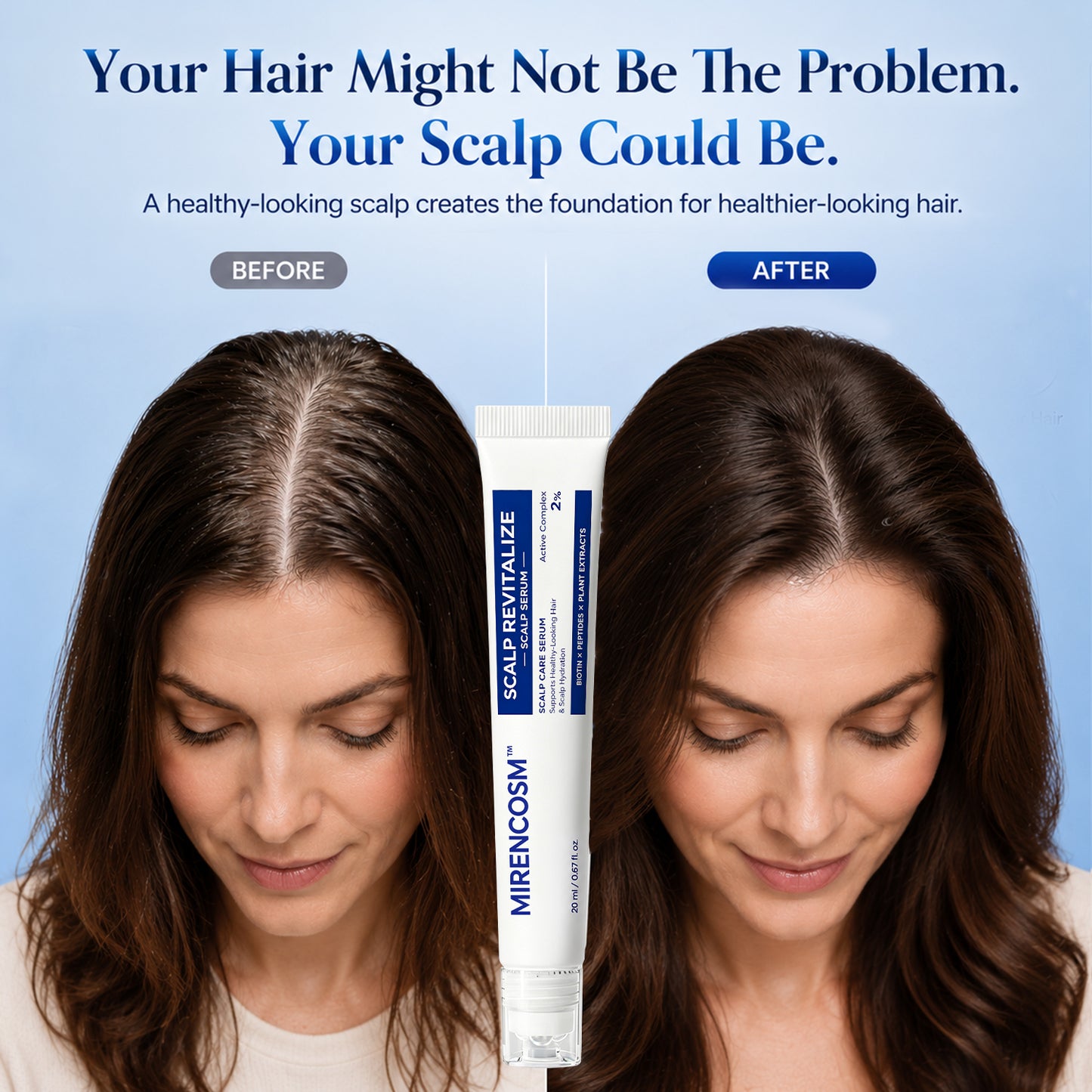 Scalp Serum | For Fuller-Looking Hair & Scalp Strengthening Roll-On Serum